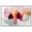 Décoration murale encadrée rose bourgogne Smear III par Art Remedy, cadre argenté, 54 x 36-2094637178-2094923201