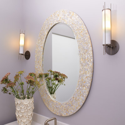 Elsie Coquillage Flat Wall Mirror
