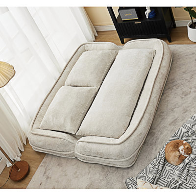 Causeuse-lit double pour chien