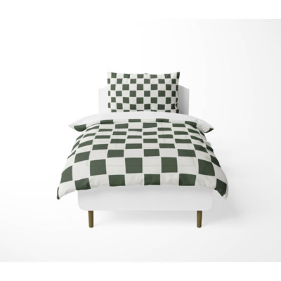 Checkered Comforter Set