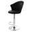 Jaretsy Swivel Upholstered Adjustable Height Counter Stool with Metal Frame-2082259759