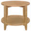 Table d'appoint ronde en bois massif