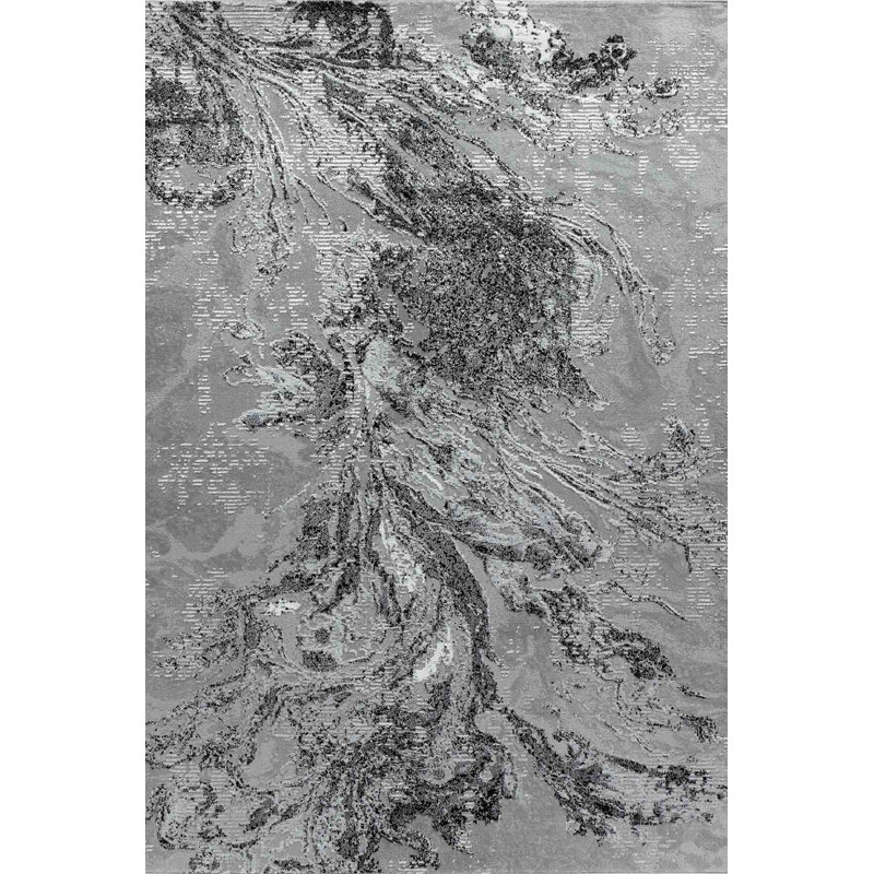 Bushmills Abstract Area Rug, Rectangle 80 x 150cm