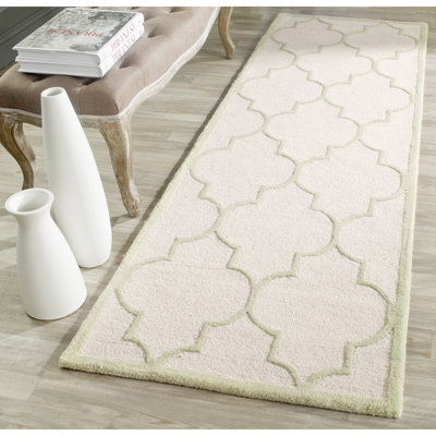 Sanyla Hand Tufted Wool Geometric Rug