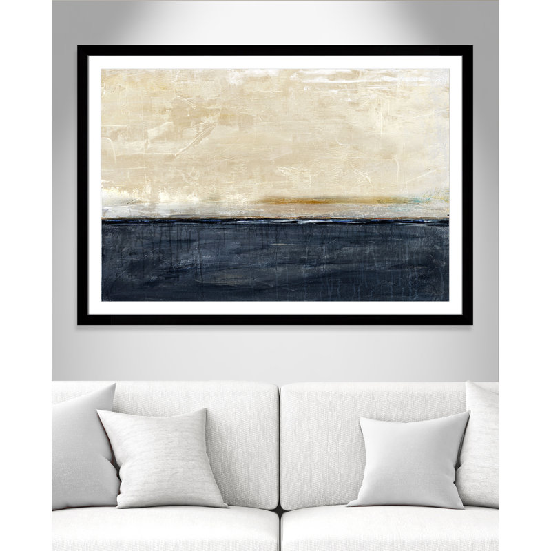 «Better Days» - Version paysage par Denise Brown, L 55 po x H 39 po, Imprimé mat, Noir satiné