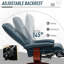 Fauteuil inclinable manuel en similicuir-1144090378