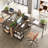 Nedyo 95.2" L Shaped Desks with Shelves, Reversible Corner Computer Desk or 2 Person Long Table-18074277