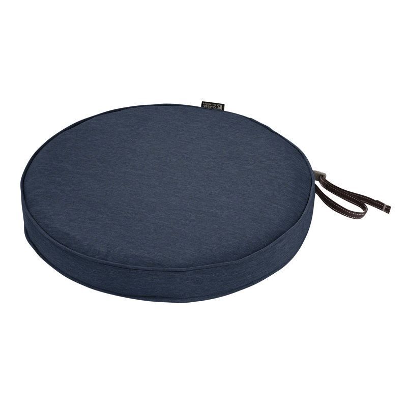 Coussin de siège d'extérieur Pina, Bleu indigo Heather, H 2 po x l 18 po x p 18 po