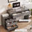 Computer Desk with 5 Drawers-2008330453