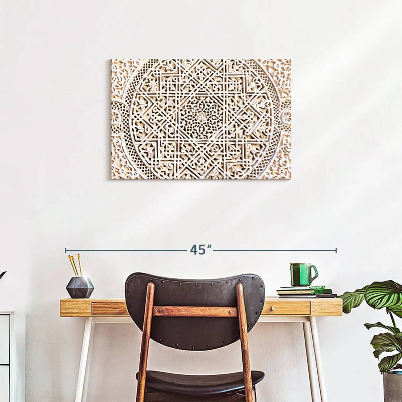 Lilie Intricate Moroccan Architecture, 20" H x 30" W