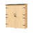 5 ft. H x 4 ft. W Solid Wood Lean-To Storage Toll Shed