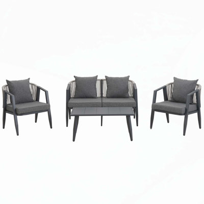 Durable and Comfortable Outdoor Seating Set for Various Outdoor Spaces