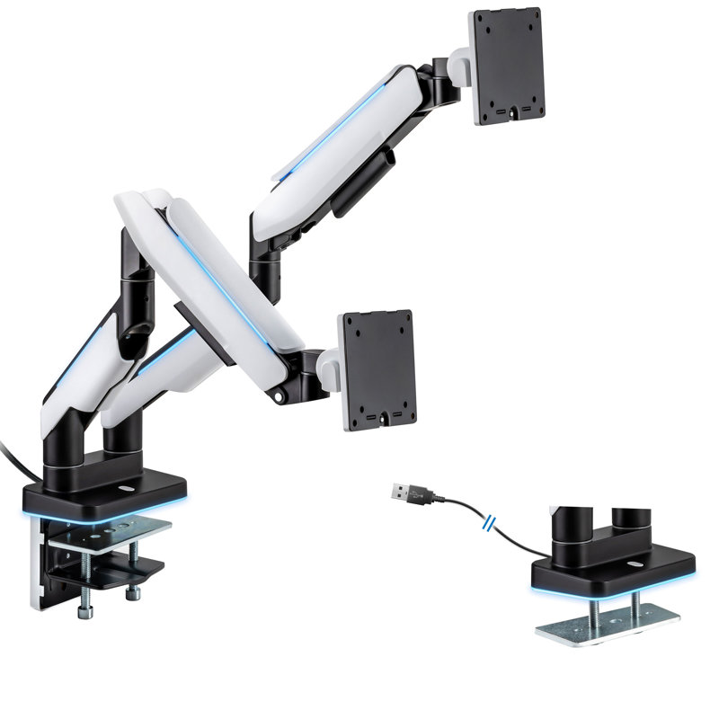 Dual Monitor Desk Mount for Screens up to 35"