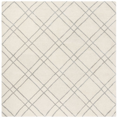 Milroy Hand Tufted Wool Geometric Rug