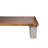Minimalistic Large Coffee Table - Metal Legs