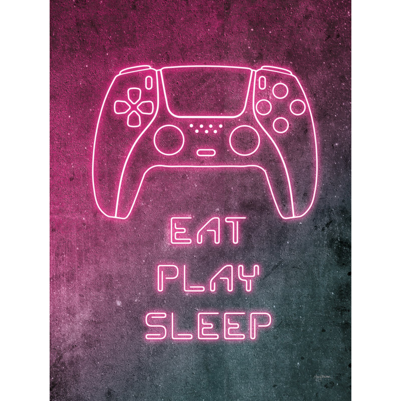 Neon Gamer I par Mary Urban, H 16 po x l 12 po