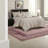 Elegant All-season Bedding Sets, Polyester Comforter Set, Modern Beige Ensemble