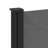 vidaXL Retractable Side Awning Anthracite 47.2x236.2"-113768715-130824825