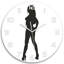 Glass Wall Clock