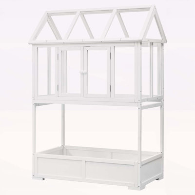 Mini serre portable avec des caractéristiques polyvalentes pour le jardinage toutes saisons