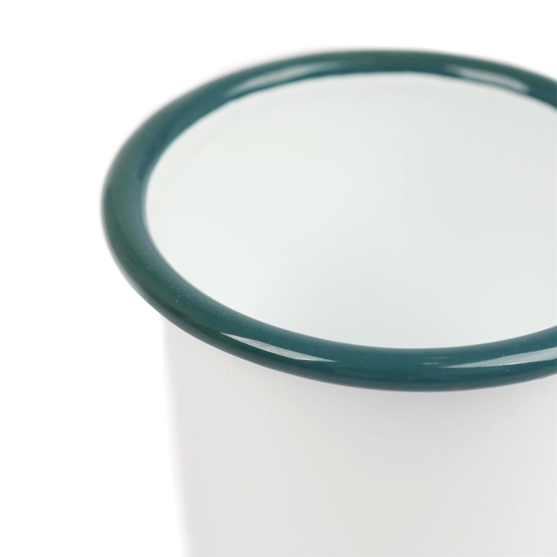 300ml Enamel Drinking Glass, 4, Green