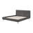 Top Grain Leather Queen Bed-101905085