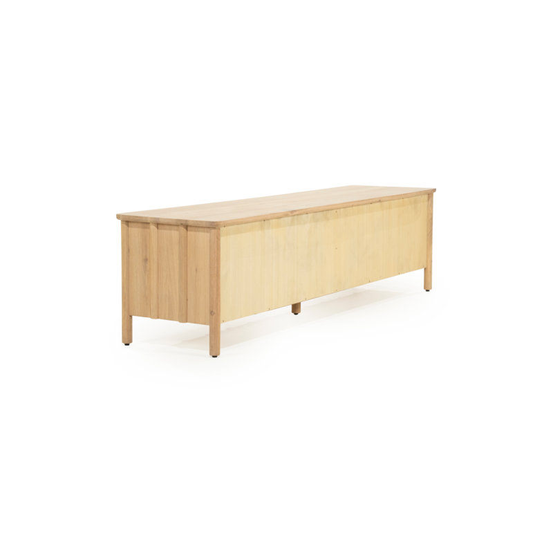 Jake 4-Door Media Unit, Natural