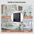 Laurianna Wall Bathroom Cabinet Over The Toilet Storage-1557494849