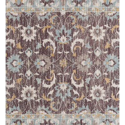 Tapis 24 po x 36 po, lavable à la machine, envers antidérapant, intérieur / extérieur - noir rétro
