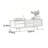Modern minimalist TV stand and audiovisual cabinet