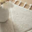 Chequered Wool Machine Tufted Area Rug-308274551