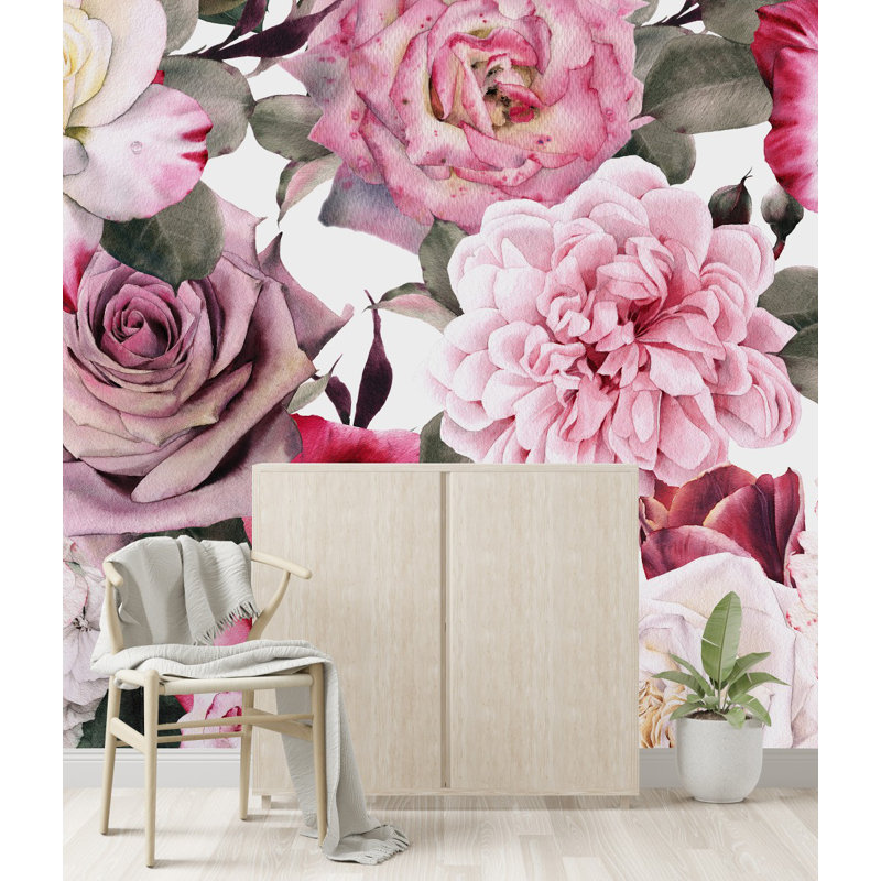 Peel & Stick Wall Mural, 10.42' W x 10.42' L