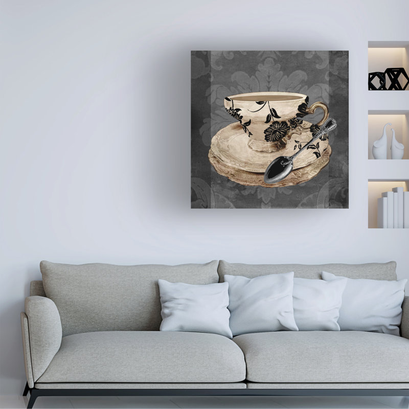 Art sur toile Sasha Vintage Cafe I_ALI73140, 18" H x 18" W