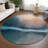 Machine Washable Indoor/Outdoor Lockway ACN2419 Abstract Rug-1206462694