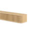 Modern Ember Alfama  Fireplace Wood Mantel Shelf with Fluted “Reed” Details-140124462-140124463