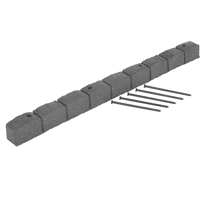 Roman Stone Rubber Pathway, Grey