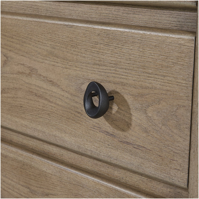 Commode en chêne noueux anglais