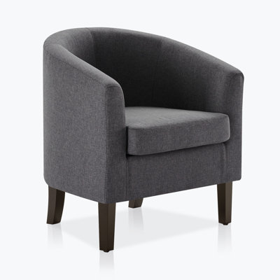 Fauteuil demi-tonneau de 26,77 po Munson