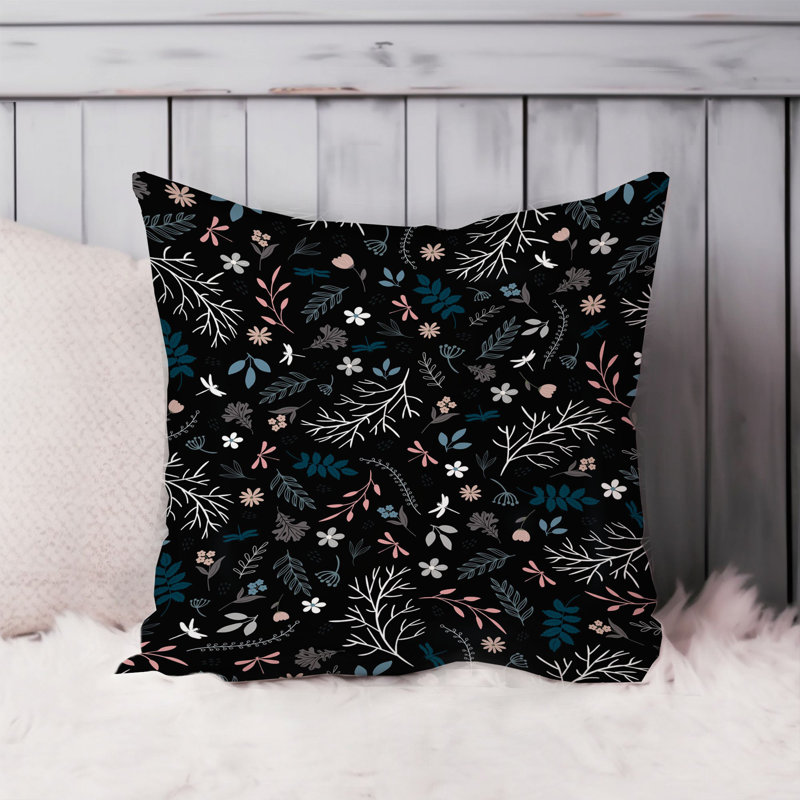 Animals William Morris Birds Damask Pattern I Cottage, 16"H x 16"W, Botanical Garden IV Cottage