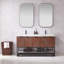 Ensemble de meuble-lavabo double autoportant Mahon-1087844894-1087801891