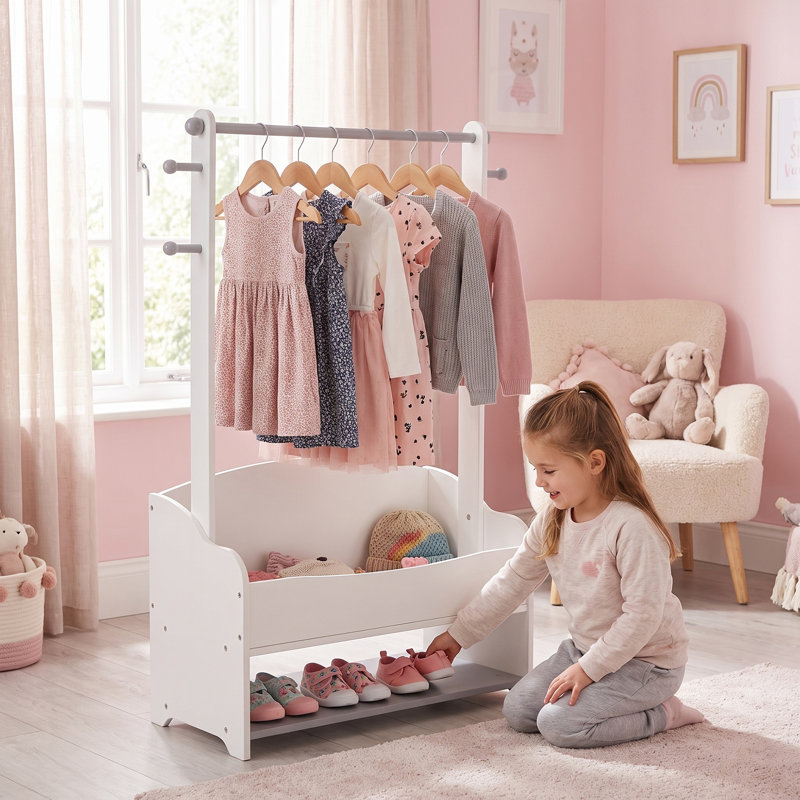 Hanging Rail with Extra Storage