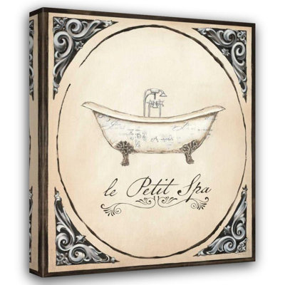 Art sur toile tendue par Red Barrel Studio® Adams, Emily, Le Petit Spa I