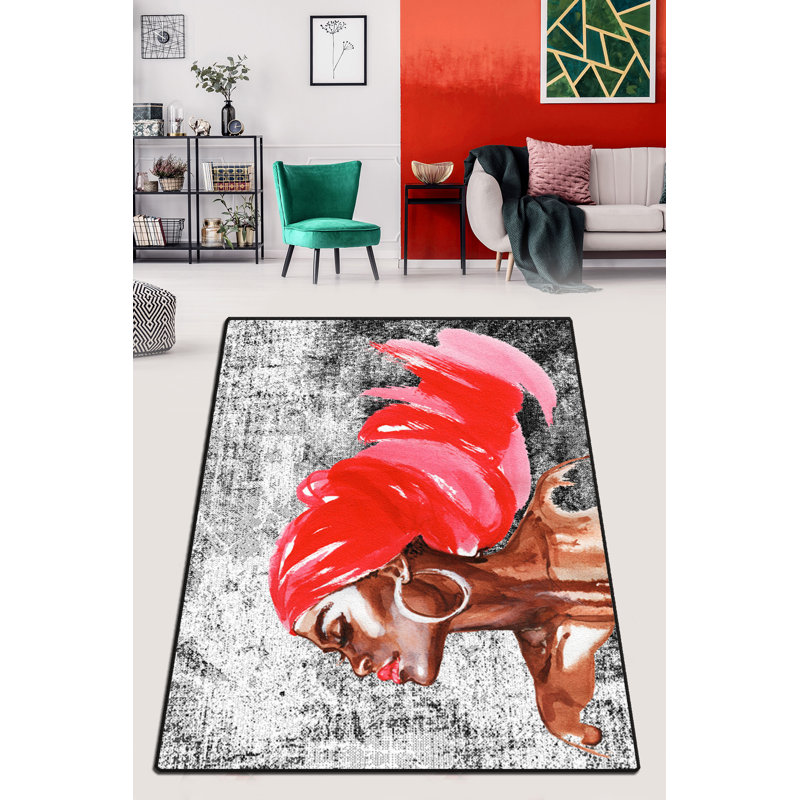 Stylish Hall Carpet, 100% Polyester, 31.5 x 39.4 inches | 10 mm Pile Height, 1.5 lbs/sq ft | Antibacterial, Non-Slip Underside, Machine Washable | Perfect for Entryways & Living Rooms, Easy Care & Modern Design
