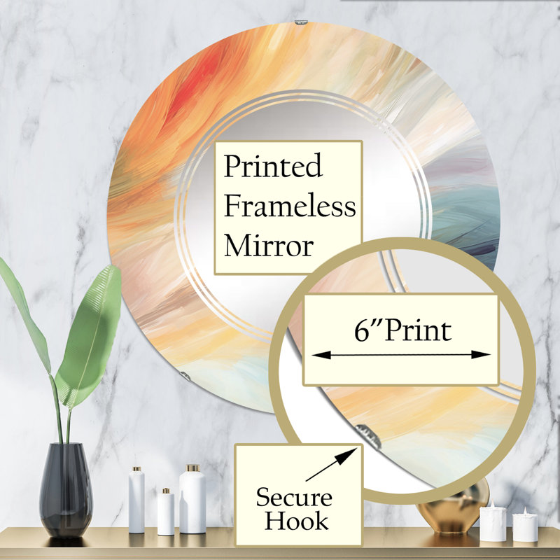 Miroir Willehad, 32 po x 32 po