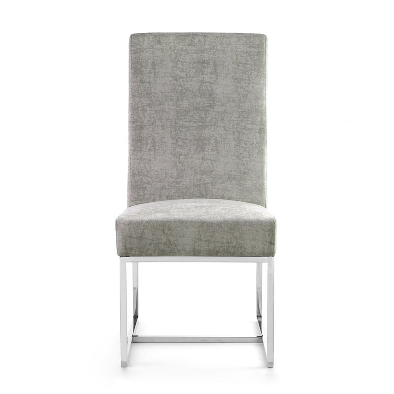 Chaise de salle à manger en acier