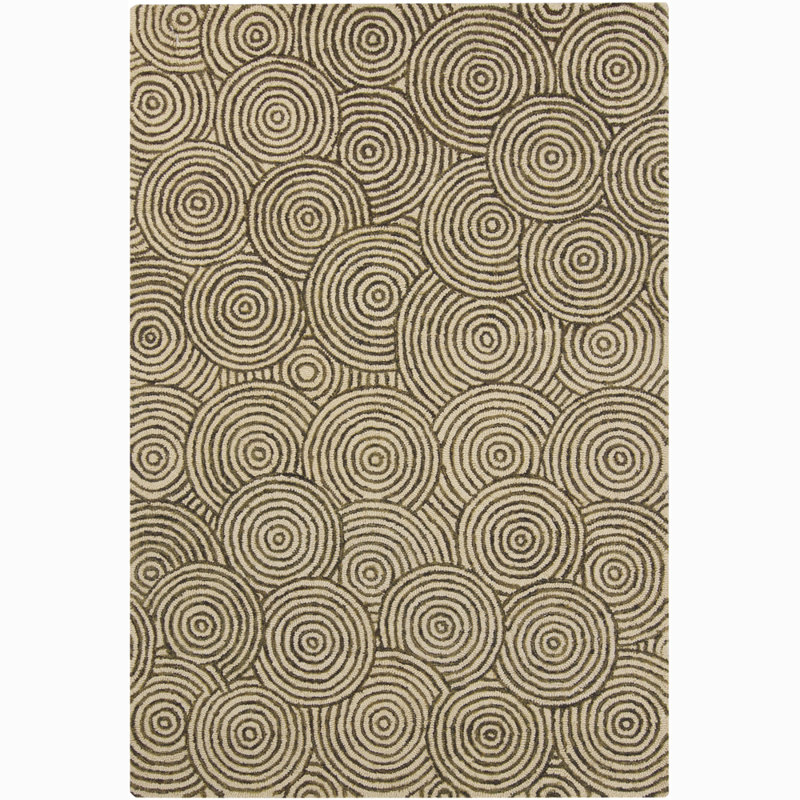 Performance Wool Geometric Indoor Rug, 6' x 9'