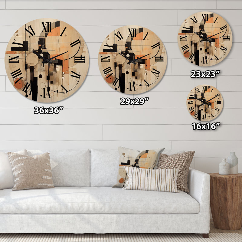 Horloge murale Sandweiler, Très grand