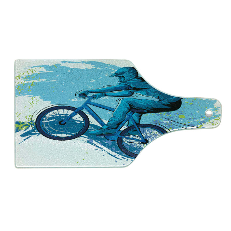 Planche à découper en verre trempé Ambesonne
