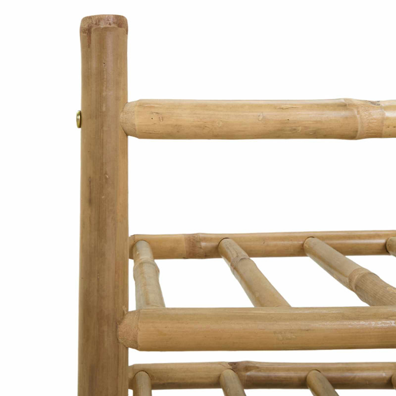 Open Shelving Wine Bottle Rack Natural, 36cm H x 32.5cm W x 29.5cm D