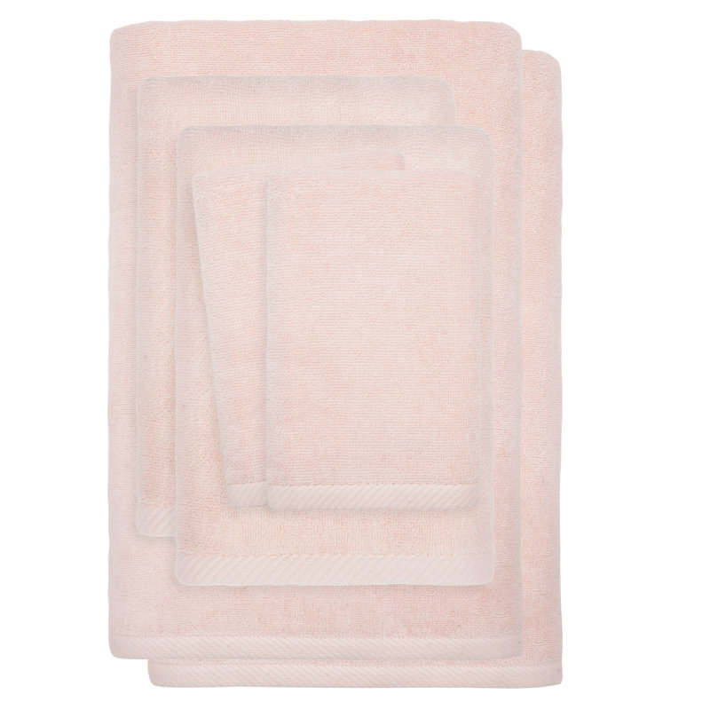 Mulit-Size Set, Blush, 6 Piece Towel Set